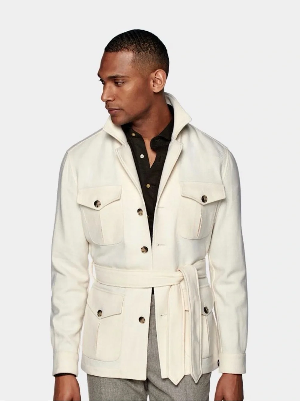 Suit supply NEW Cashmere Utility Jacket